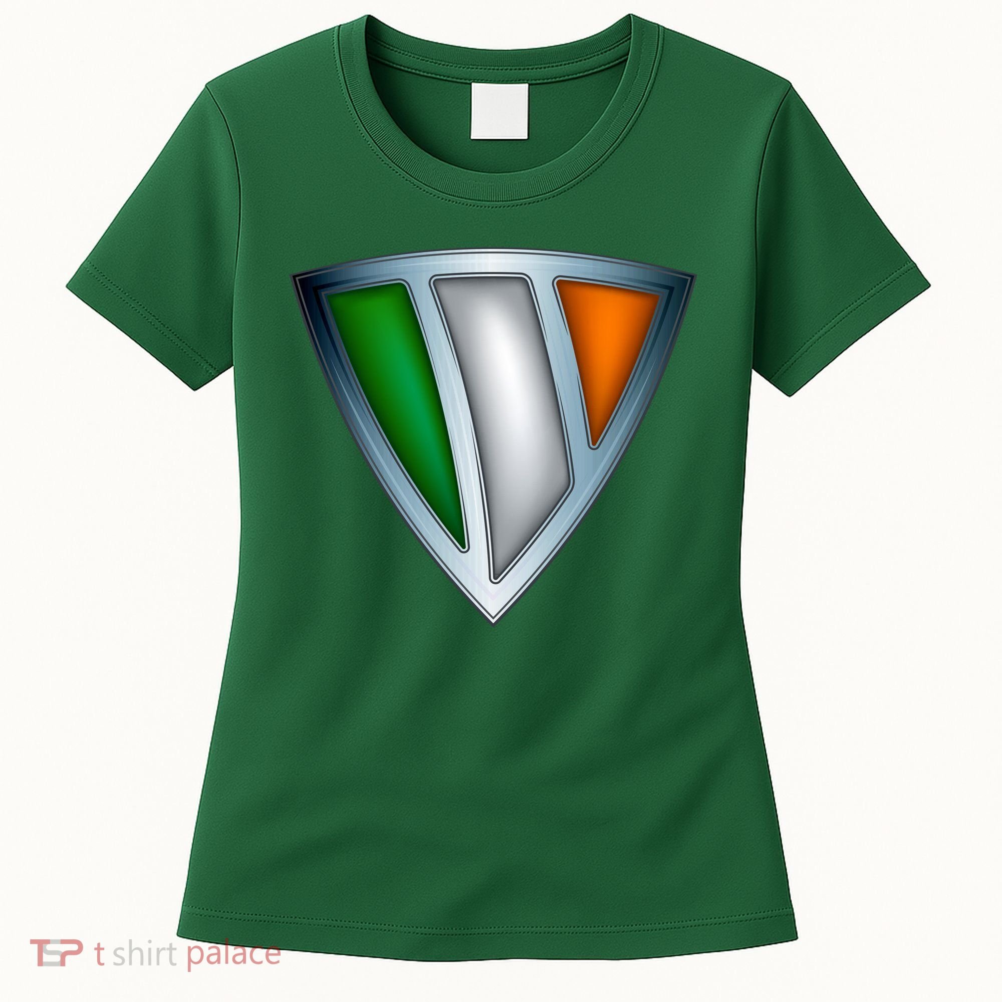 Super Irish Ireland Steel Shield Women's T-Shirt
