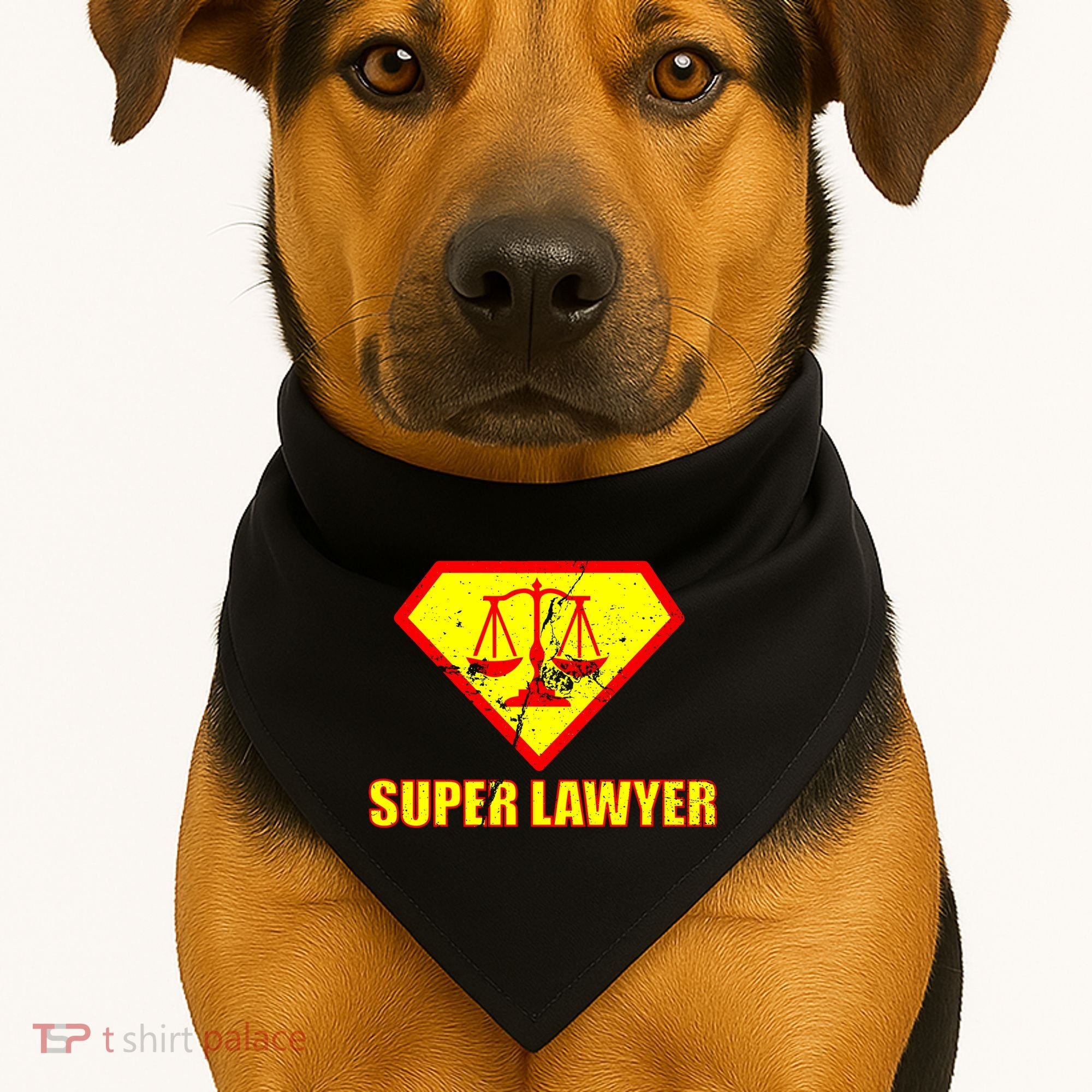 Super Lawyer USA-Made Doggie Bandana