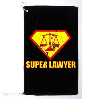 Super Lawyer Golf Towel