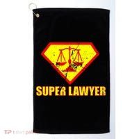 Super Lawyer Golf Towel thumb 0