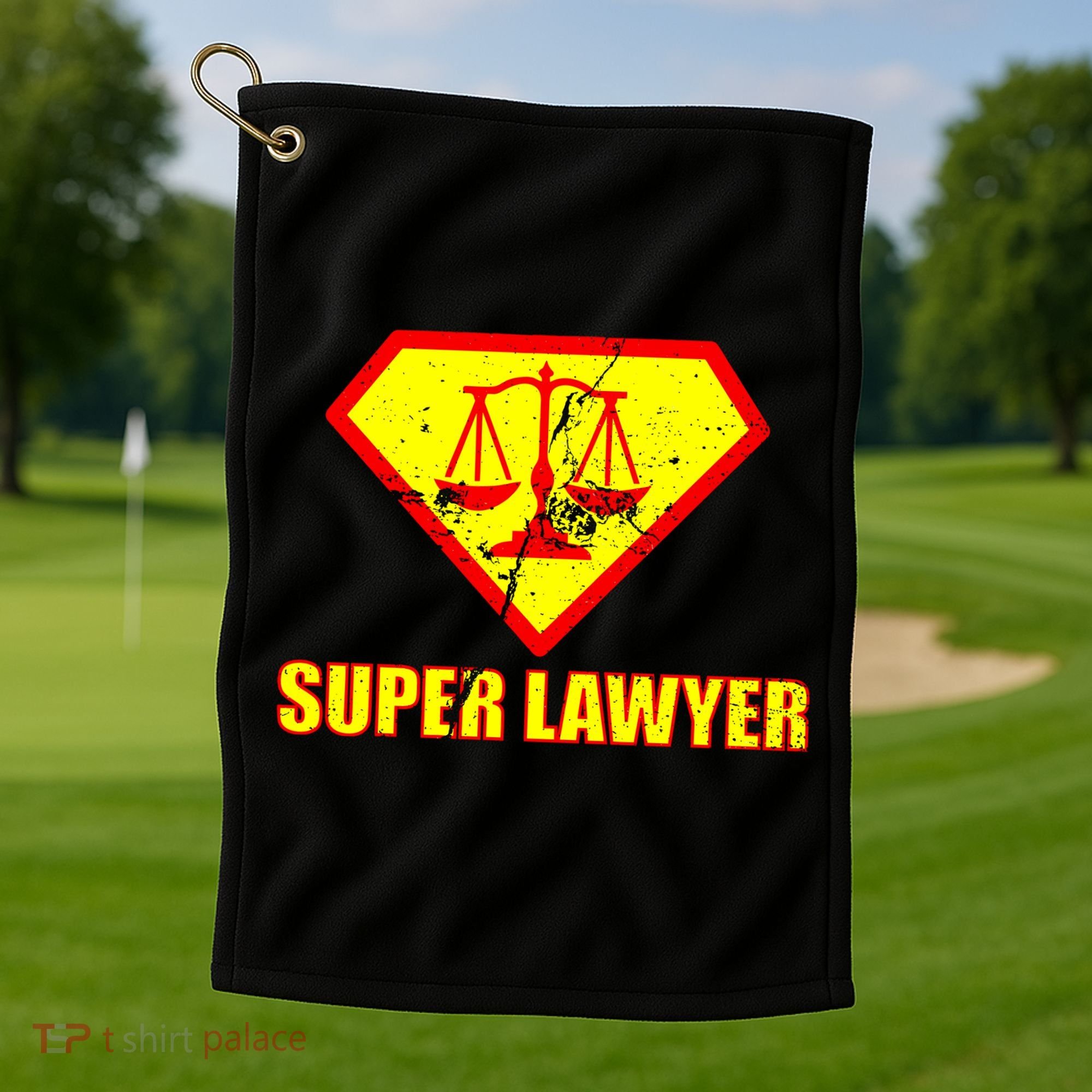 Super Lawyer Golf Towel