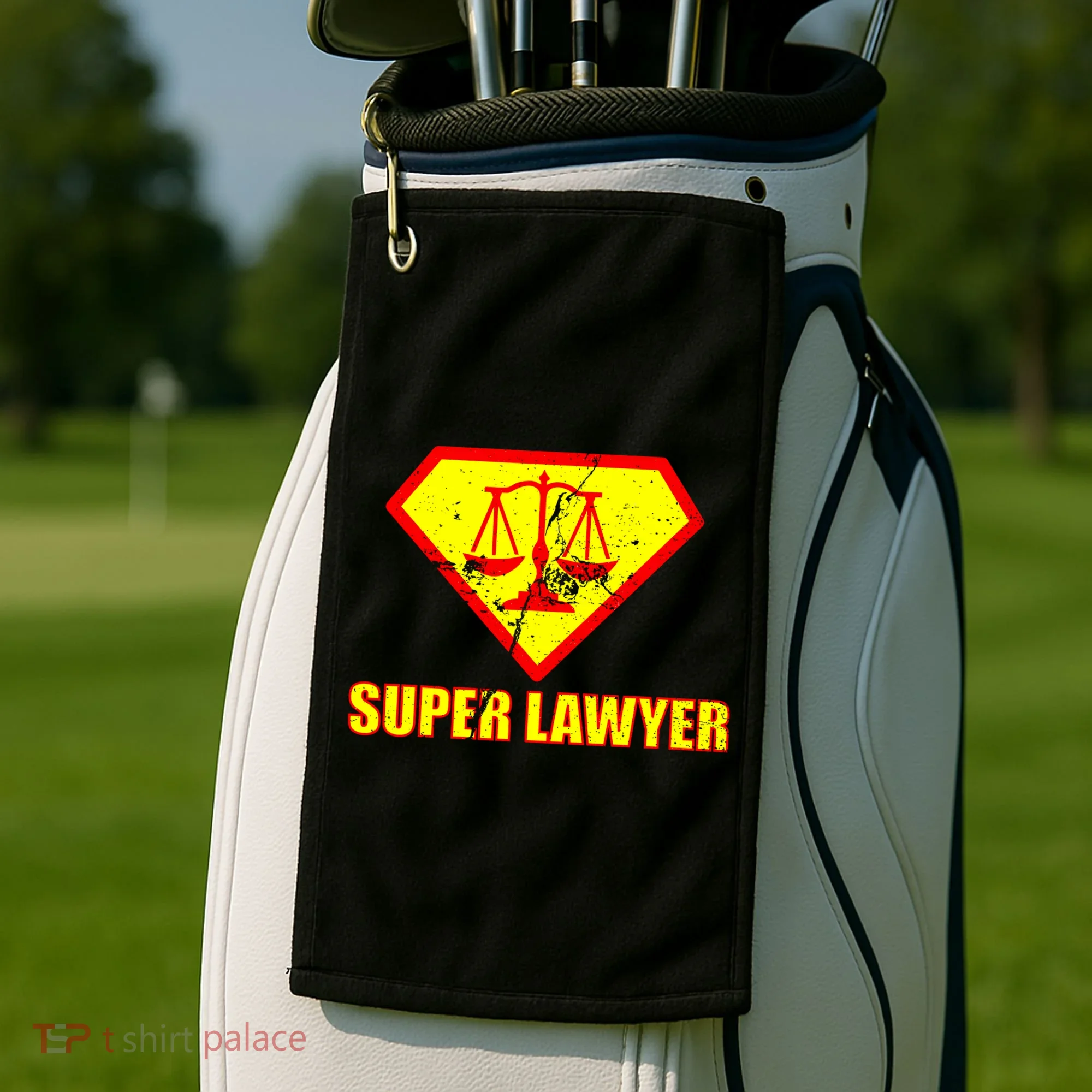 Super Lawyer Golf Towel