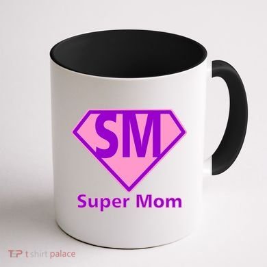 Super Mom Coffee Mug back