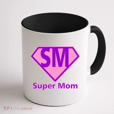 Super Mom Coffee Mug back