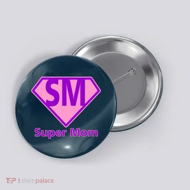 Super Mom Button