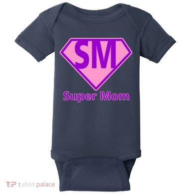 Super Mom Baby Bodysuit
