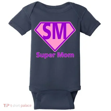 Super Mom Baby Bodysuit