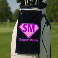 Super Mom Golf Towel thumb 2