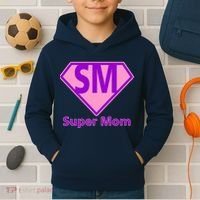 Super Mom Kids Hoodie thumb 2