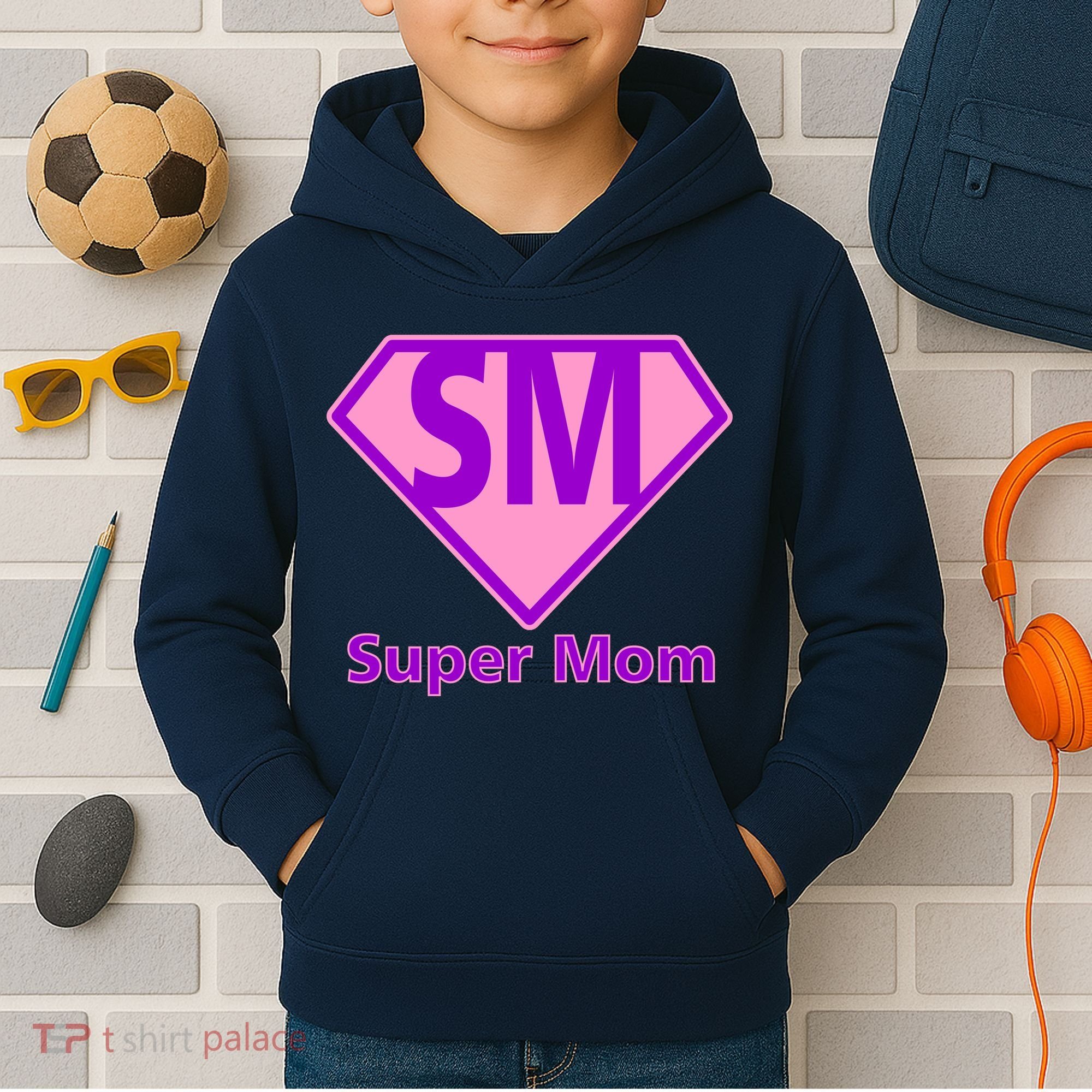 Super Mom Kids Hoodie
