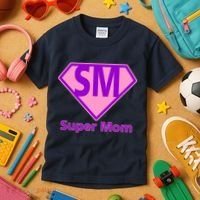 Super Mom Kids T-Shirt thumb 3