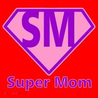 Super Mom Santa Hat thumb 1