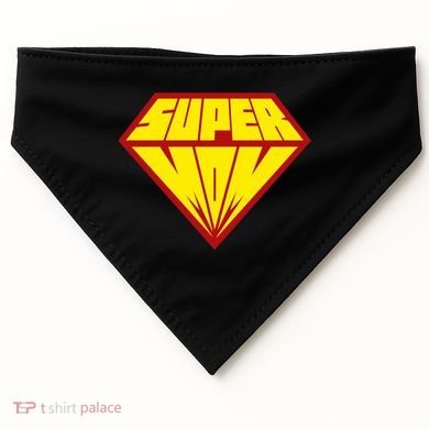 Super Mom Comic Superhero USA-Made Doggie Bandana