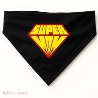 Super Mom Comic Superhero USA-Made Doggie Bandana thumb 0