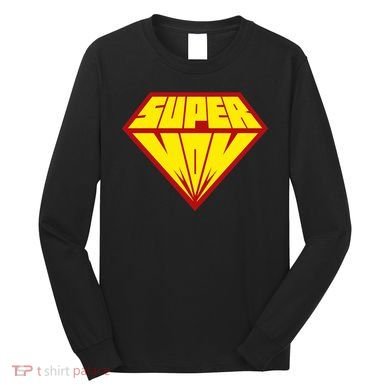 Super Mom Comic Superhero Long Sleeve Shirt