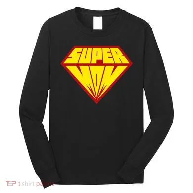 Super Mom Comic Superhero Long Sleeve Shirt