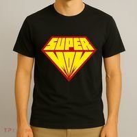 Super Mom Comic Superhero T-Shirt thumb 3