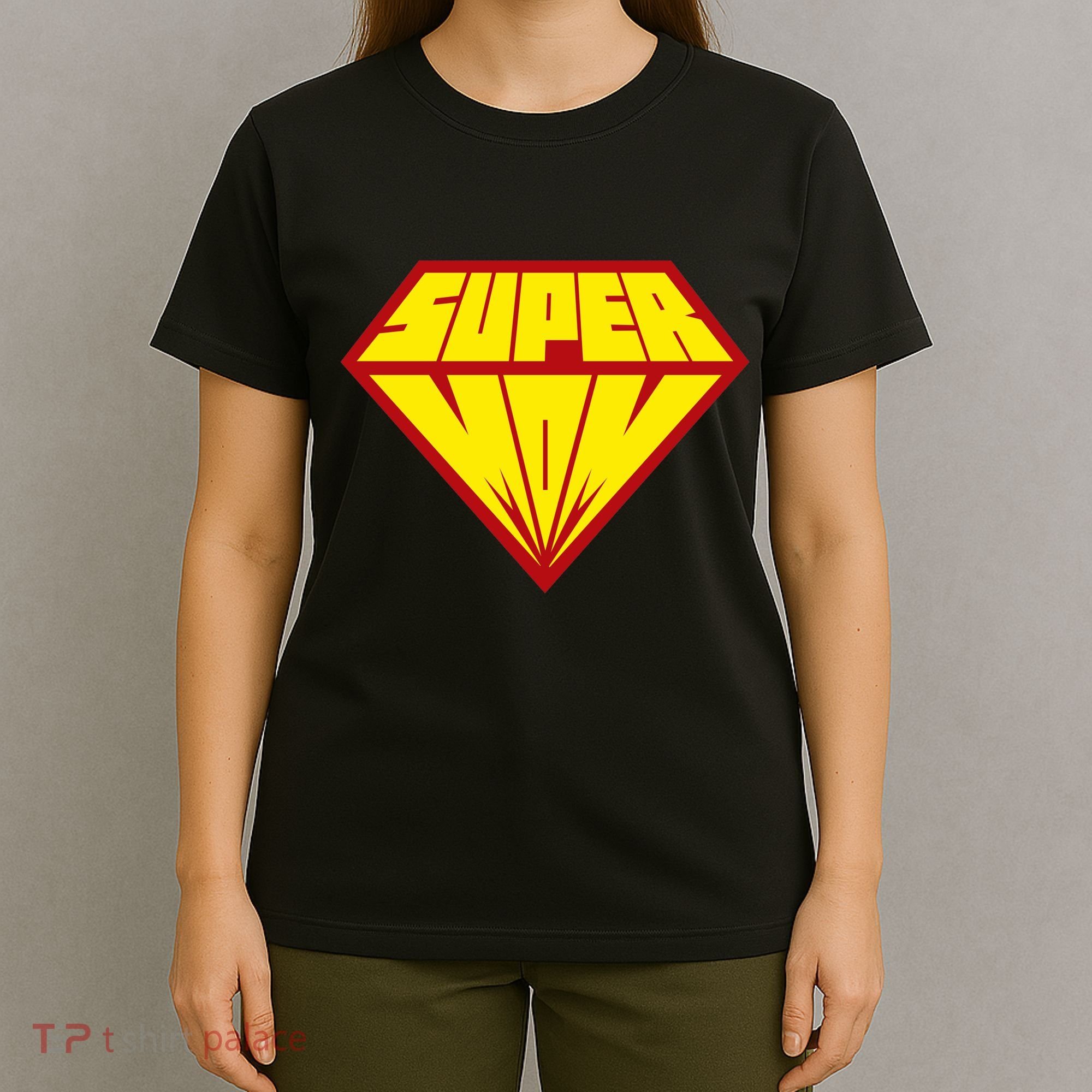 Super Mom Comic Superhero T-Shirt