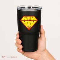 Super Mom Comic Superhero Tumbler thumb 2
