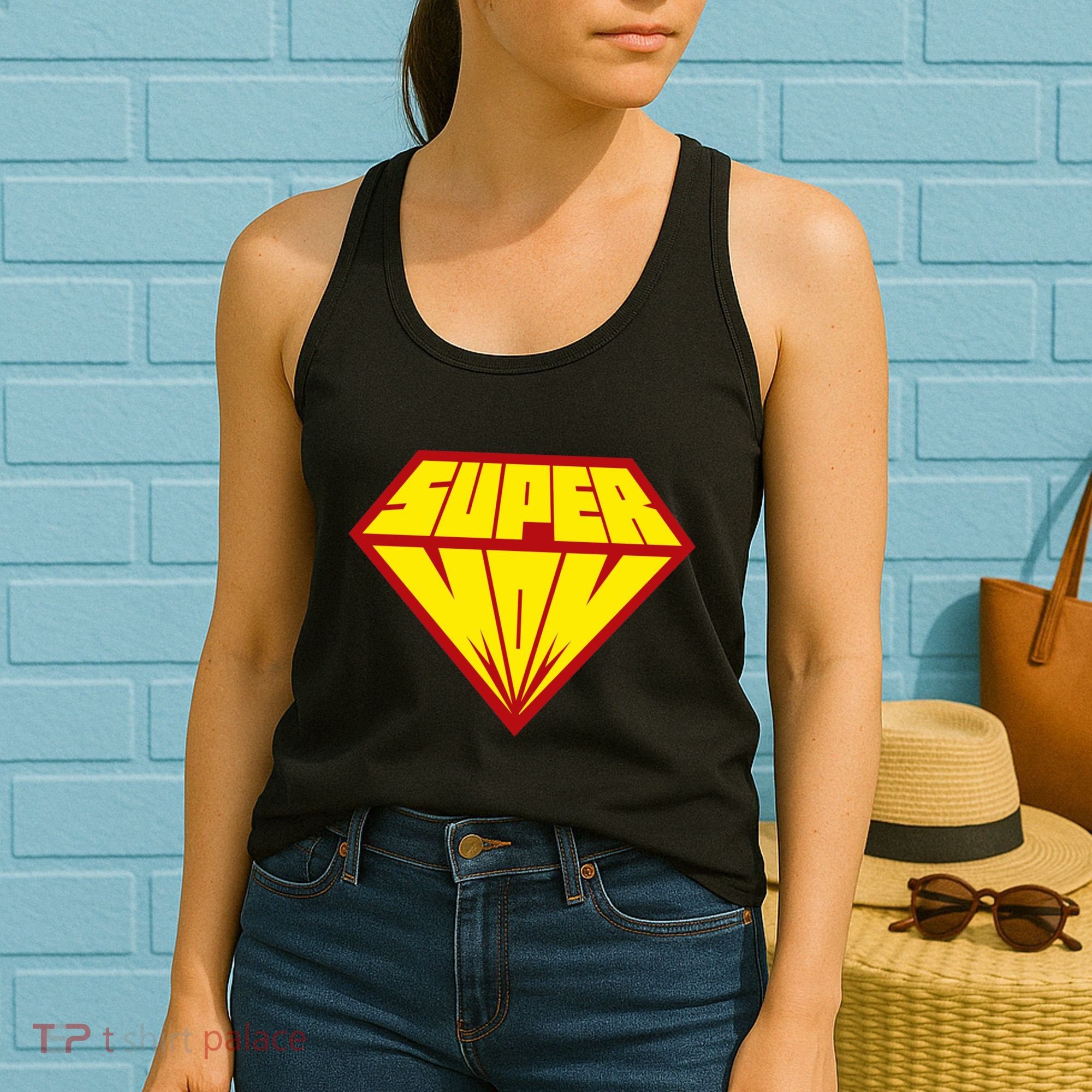 Super Mom Comic Superhero Women's Tank Top