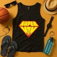 Super Mom Comic Superhero Tank Top thumb 4