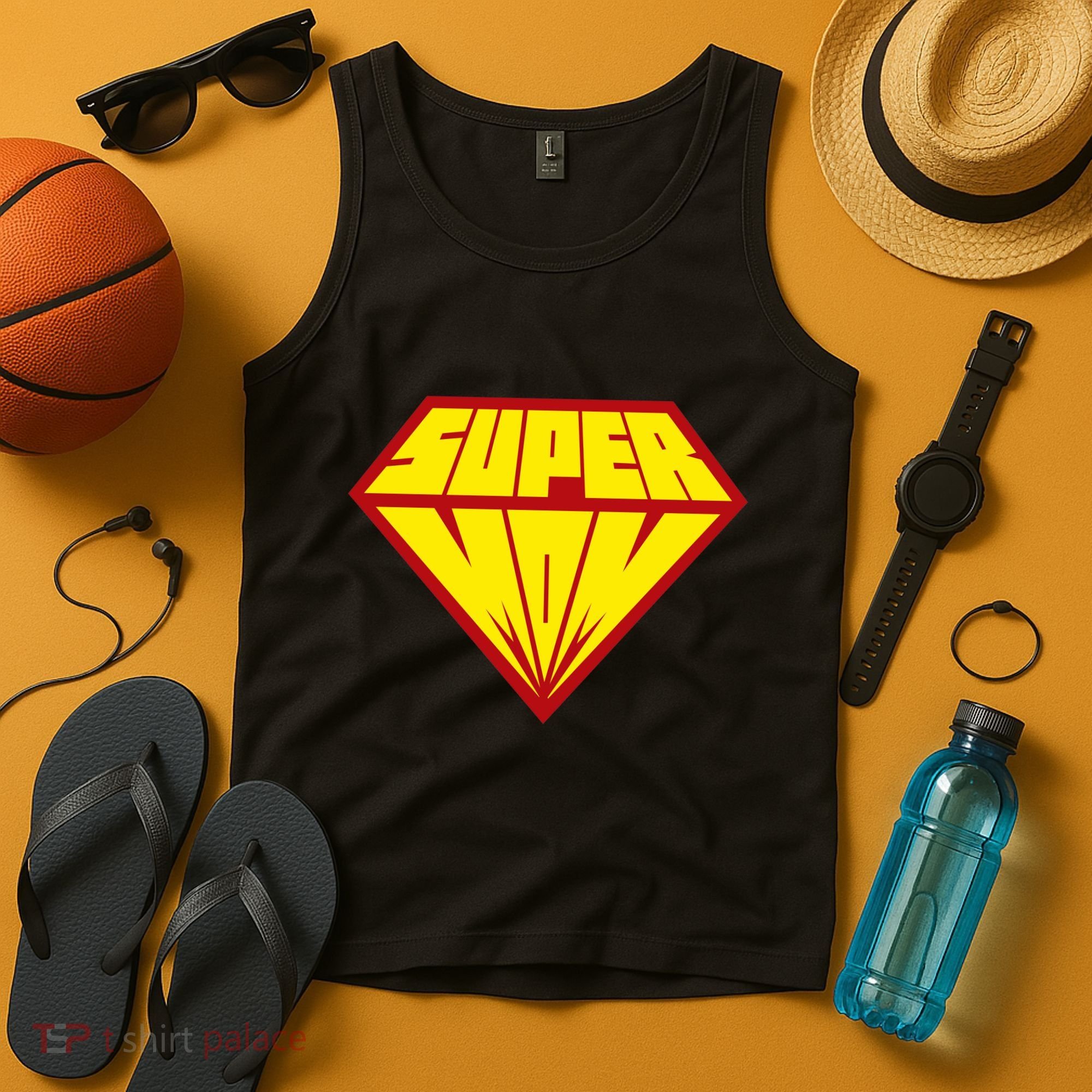 Super Mom Comic Superhero Tank Top