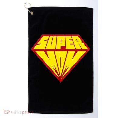 Super Mom Comic Superhero Golf Towel