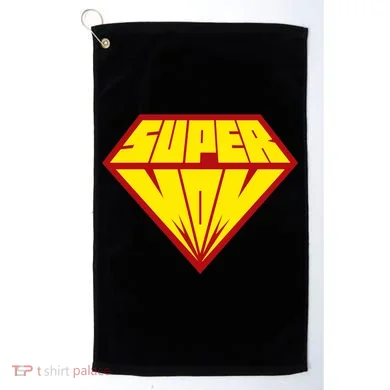 Super Mom Comic Superhero Golf Towel
