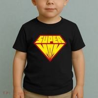 Super Mom Comic Superhero Toddler T-Shirt thumb 2