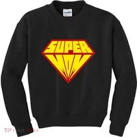 Super Mom Comic Superhero Kids Sweatshirt thumb 0