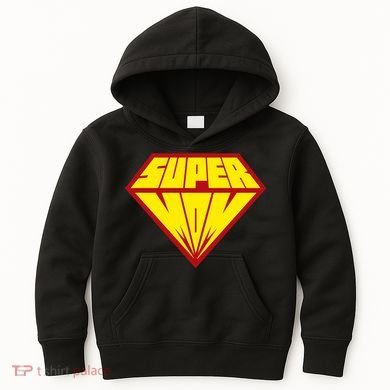Super Mom Comic Superhero Kids Hoodie