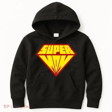Super Mom Comic Superhero Kids Hoodie