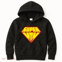 Super Mom Comic Superhero Kids Hoodie thumb 0