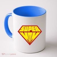 Super Mom Comic Superhero Coffee Mug thumb 0