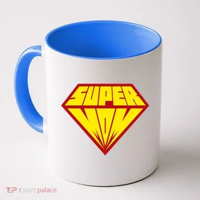 Super Mom Comic Superhero Coffee Mug