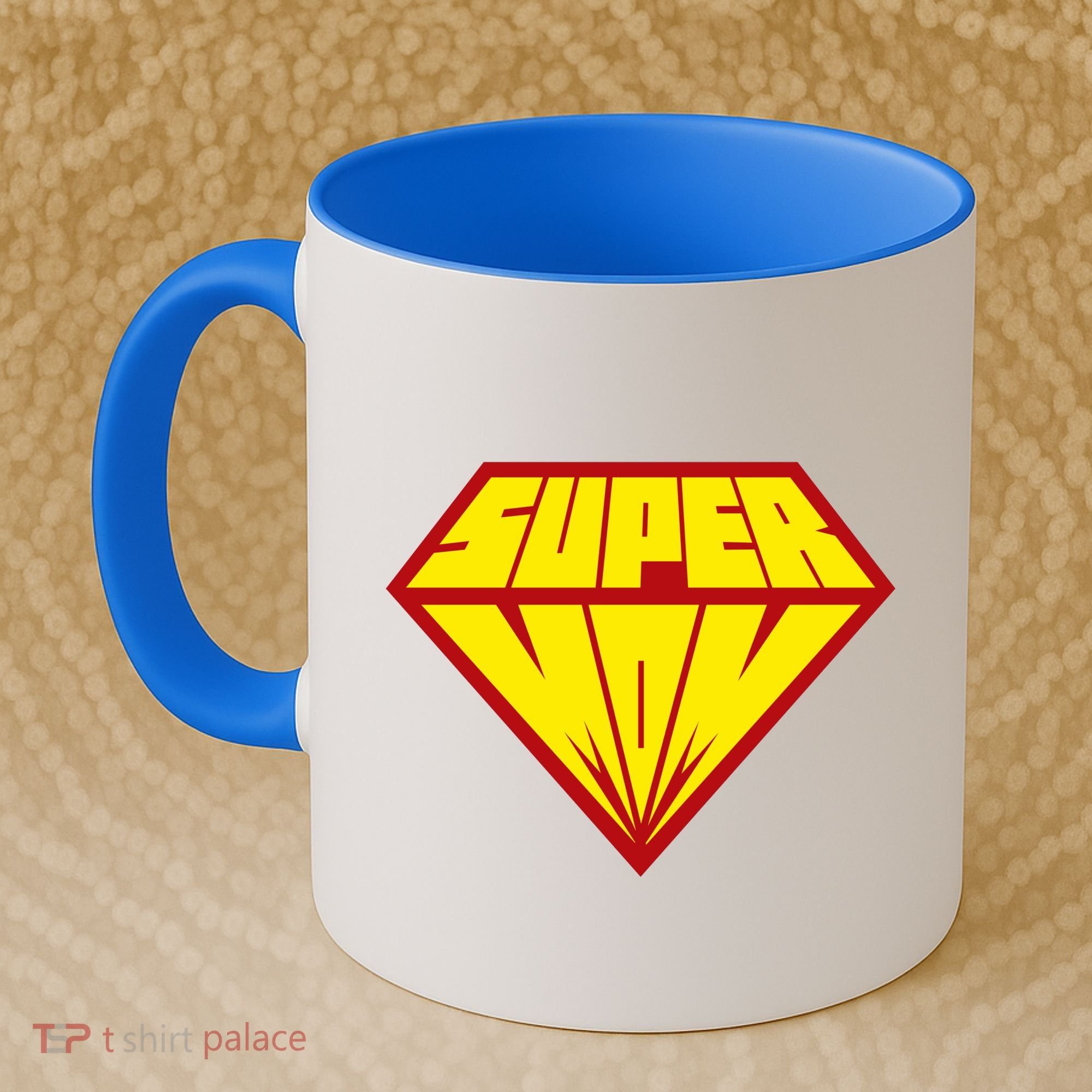 Super Mom Comic Superhero Coffee Mug