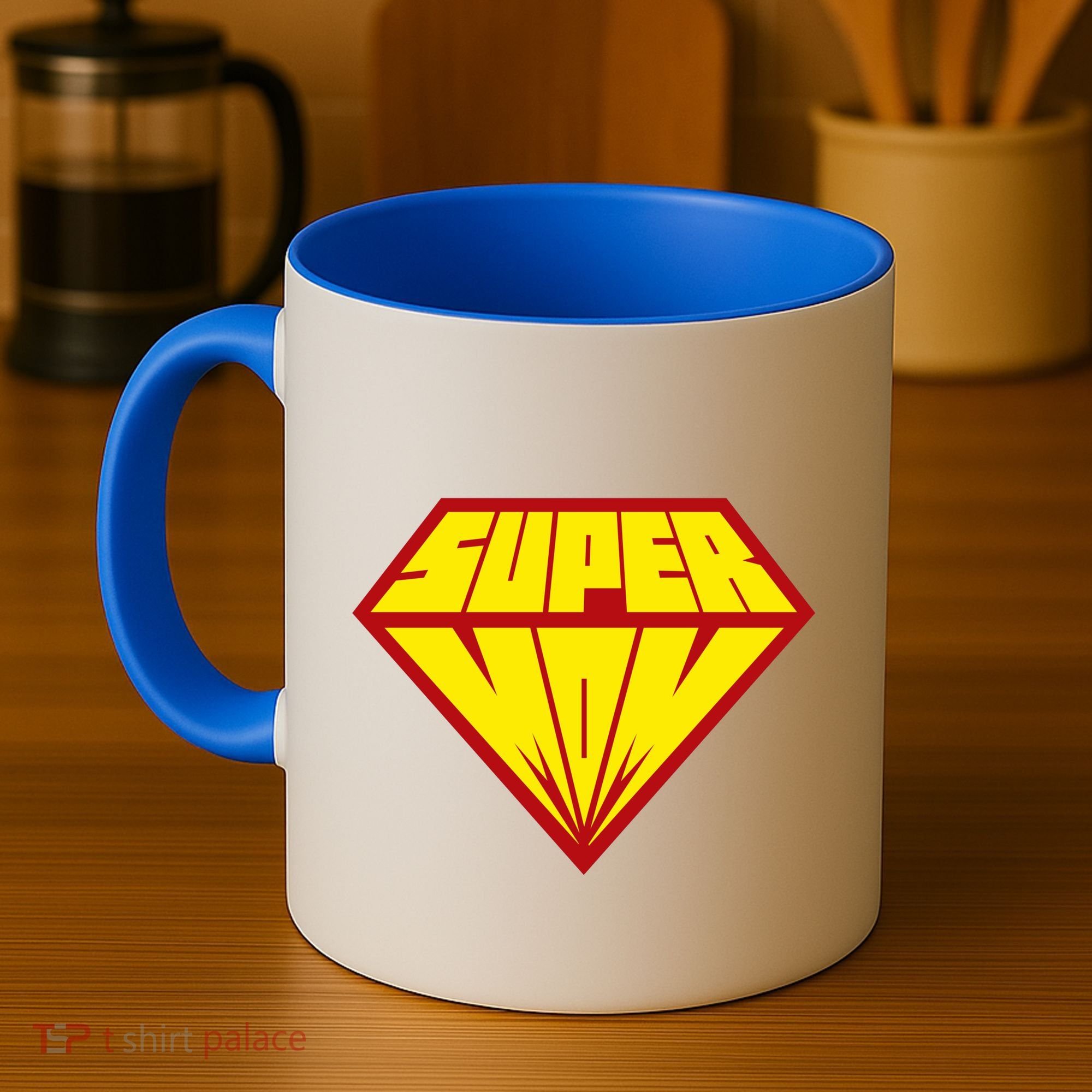 Super Mom Comic Superhero Coffee Mug