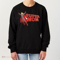 Super Mom Figure Women's Sweatshirt thumb 0