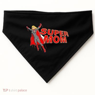 Super Mom Figure USA-Made Doggie Bandana