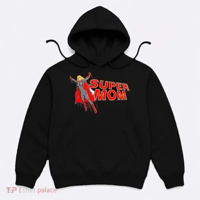 Super Mom Figure Hoodie