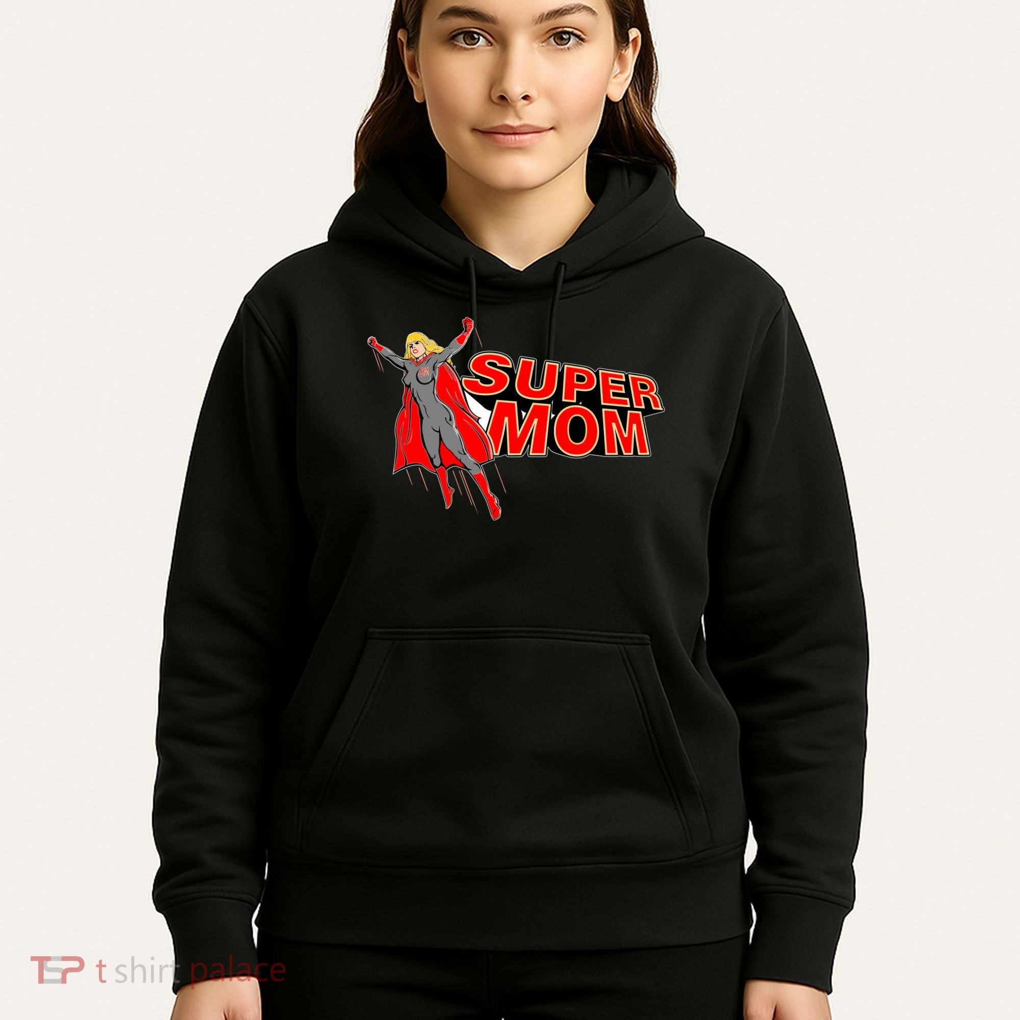 Super Mom Figure Hoodie