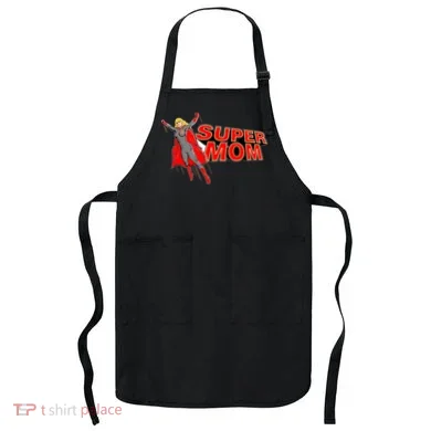 Super Mom Figure Apron