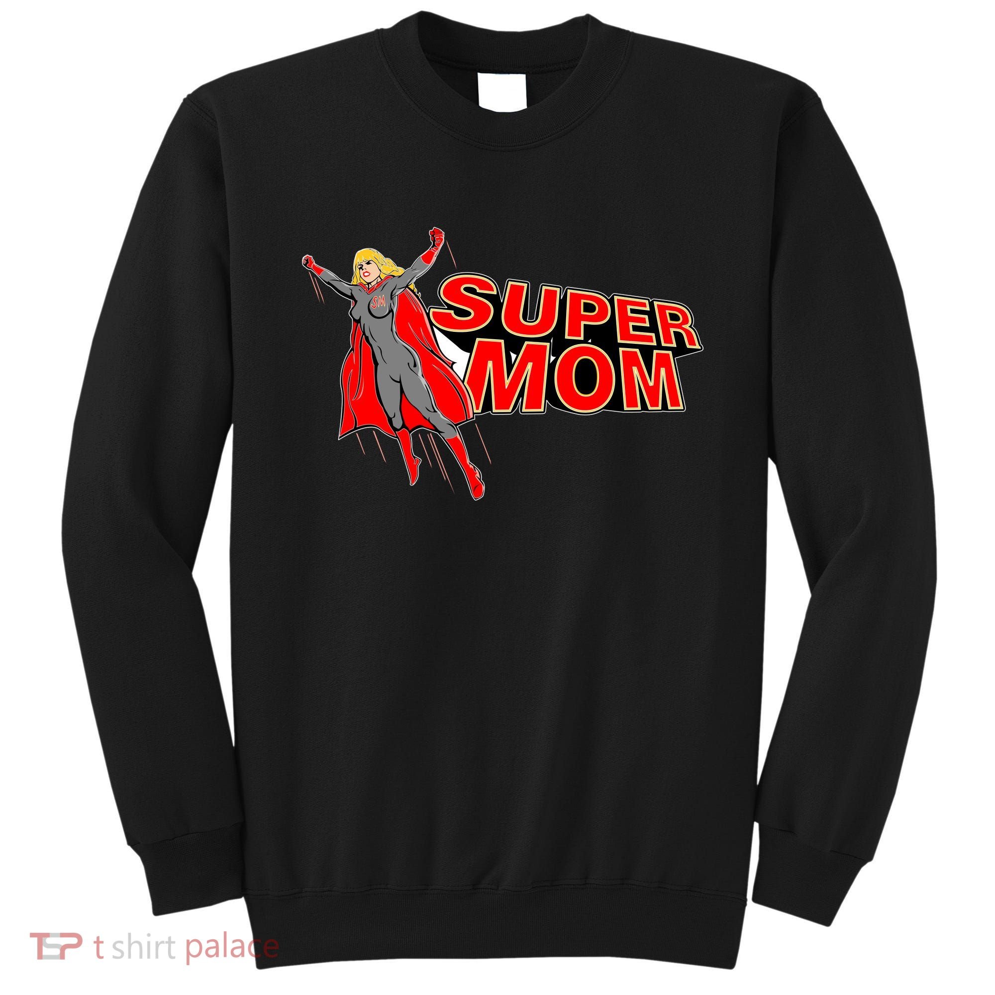 Super Mom Figure Sweatshirt