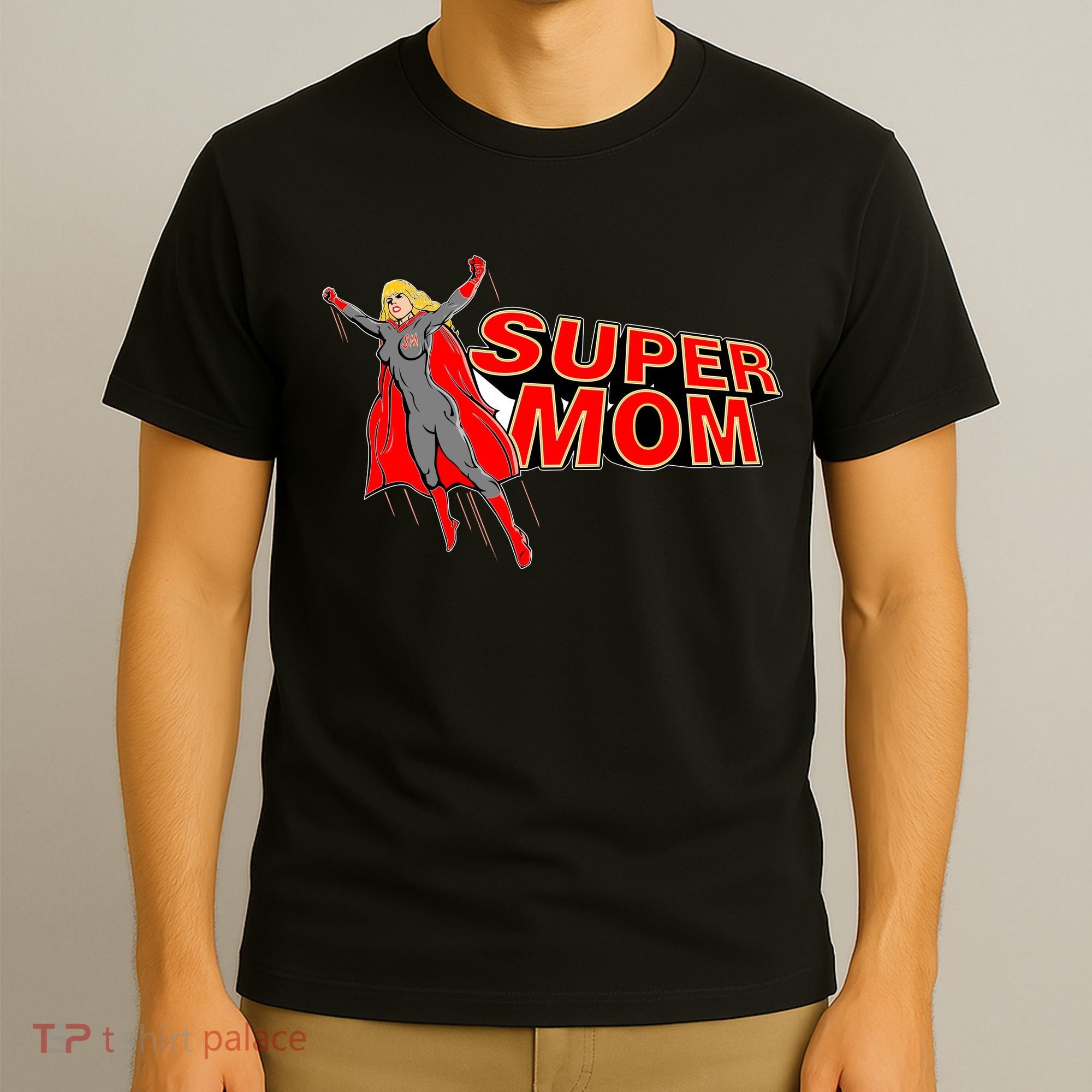 Super Mom Figure T-Shirt