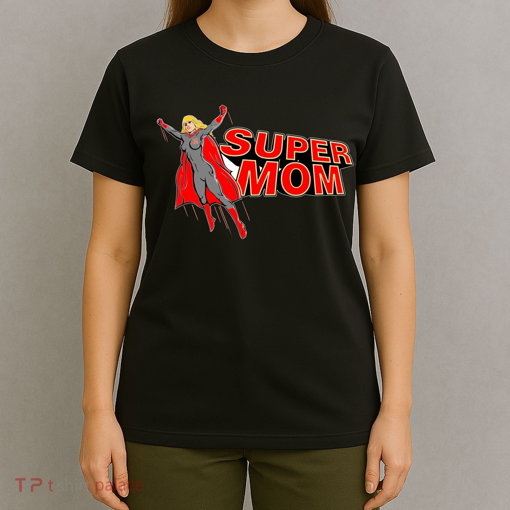 Super Mom Figure T-Shirt