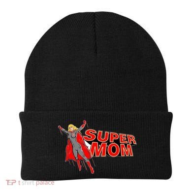 Super Mom Figure Beanie