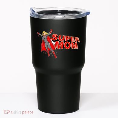 Super Mom Figure Tumbler