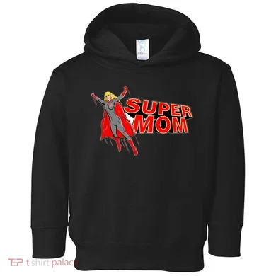 Super Mom Figure Toddler Hoodie