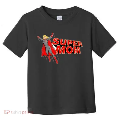 Super Mom Figure Toddler T-Shirt