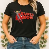 Super Mom Figure Women's T-Shirt thumb 2